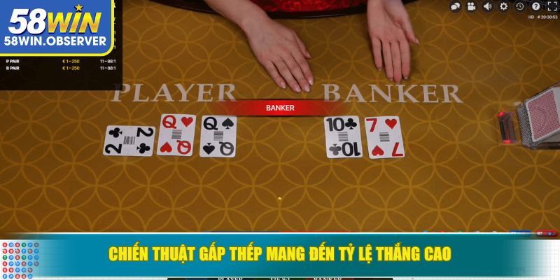 Chiến thuật gấp thếp mang đến tỷ lệ thắng cao