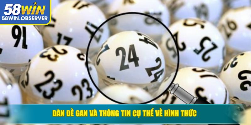Dàn đề gan và thông tin cụ thể về hình thức